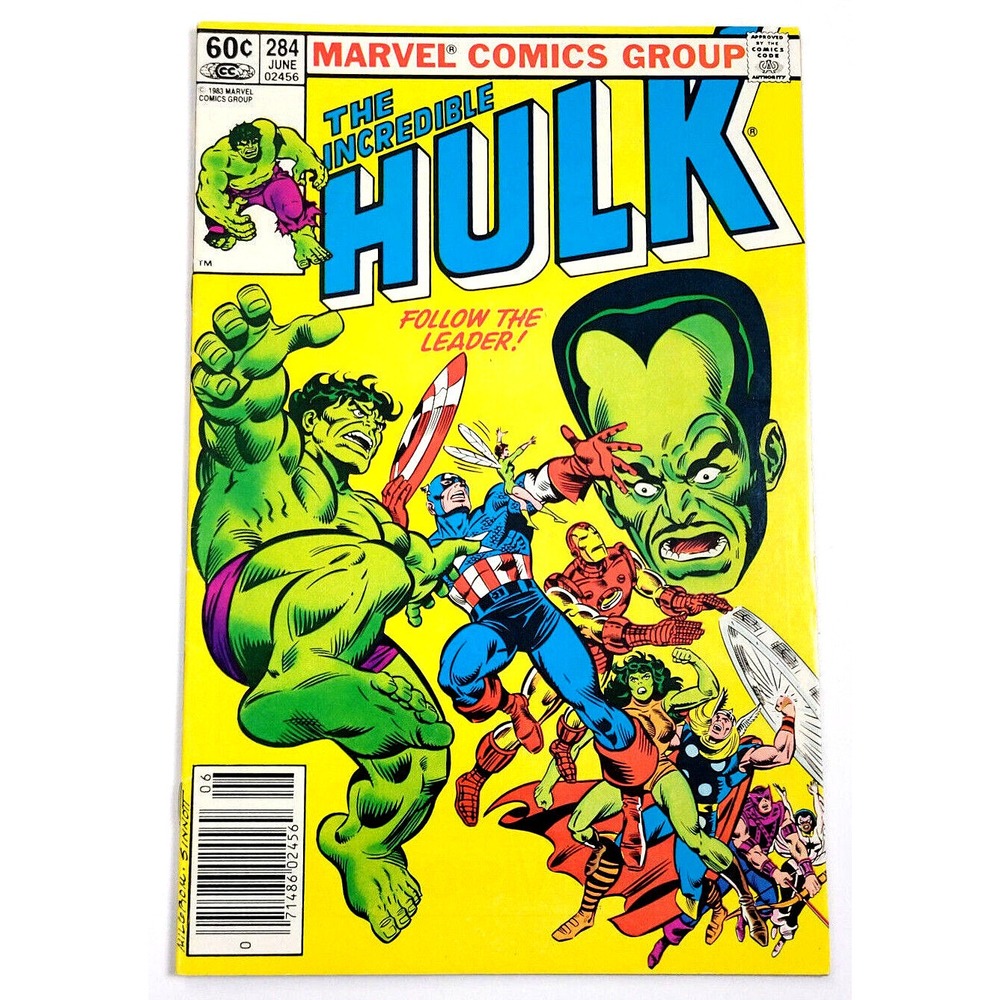 INCREDIBLE HULK # 284 (1983) - THE LEADER APPEARANCE